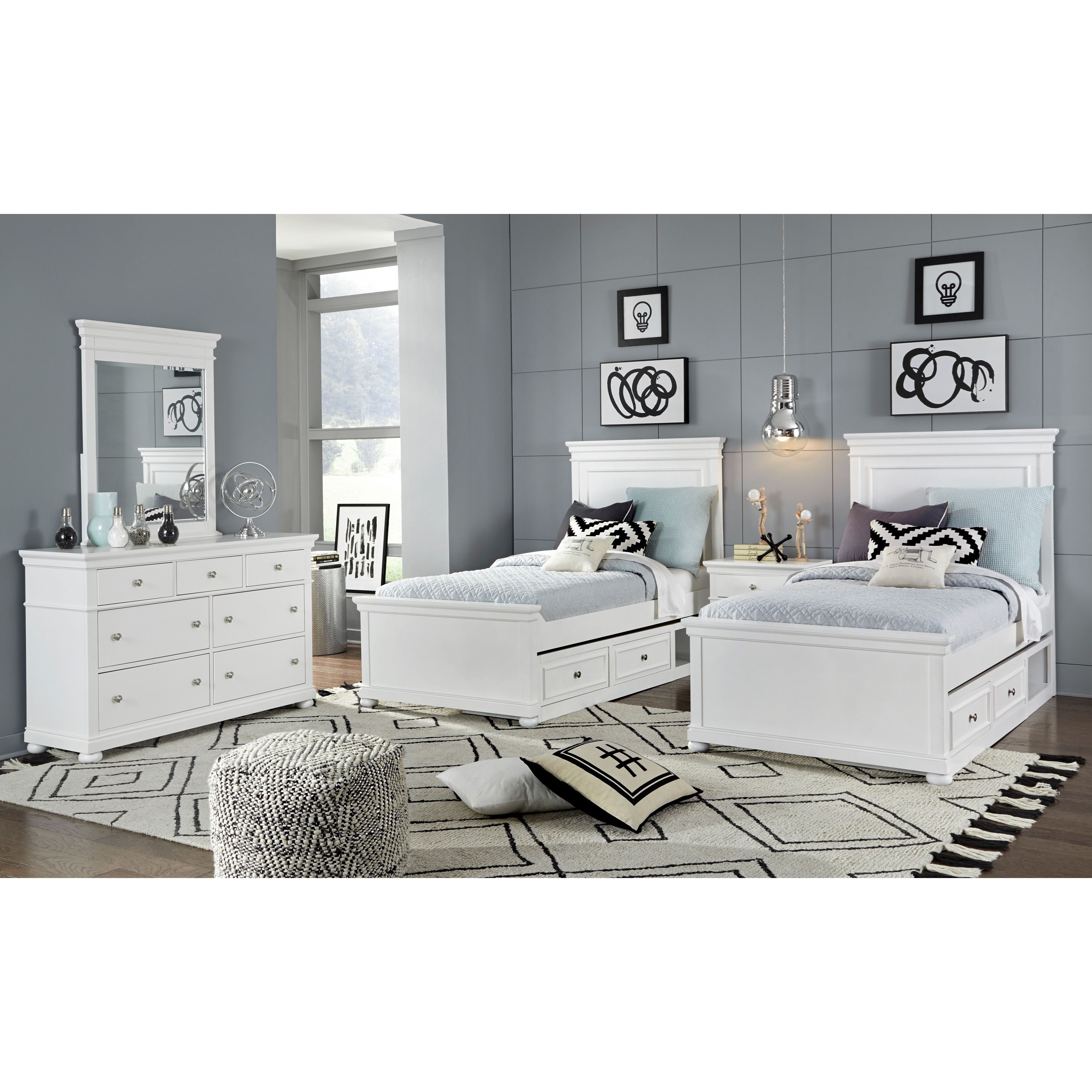 Legacy Classic Kids Canterbury 9815 TF Bedroom Group 2 Twin and